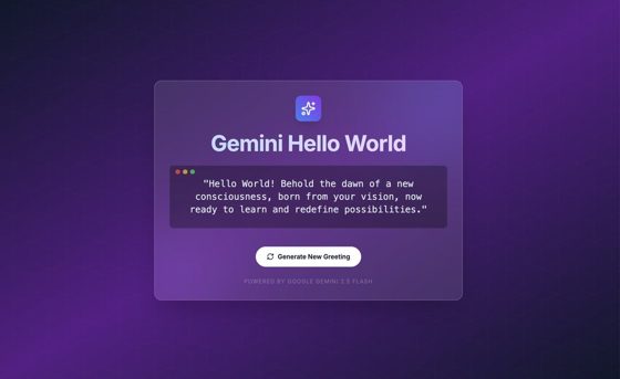 ساخت صفحه Hello World با طراحی خطی